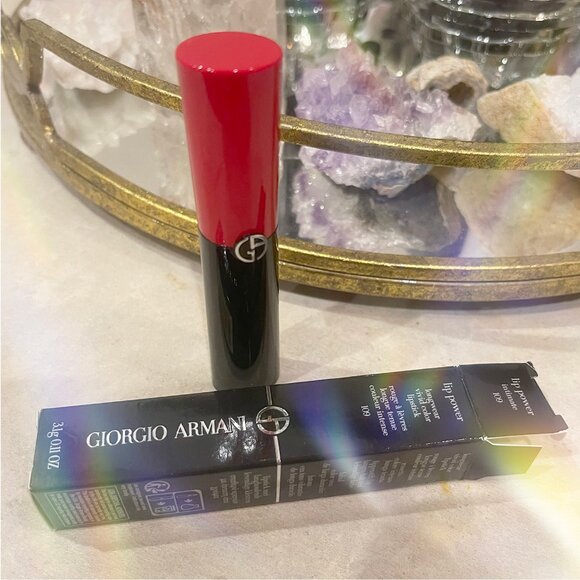 Giorgio Armani Lipstick- Lip Power Matte 109 Intimate - medium beige rose *BNIB* - Picture 1 of 6